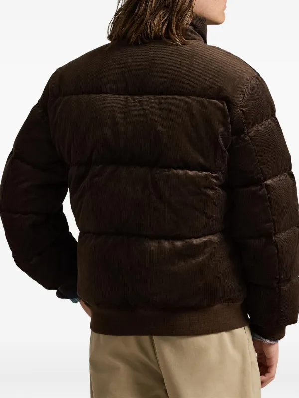 Polo Ralph Lauren Corduroy Padded Jacket Brown FARFETCH PH