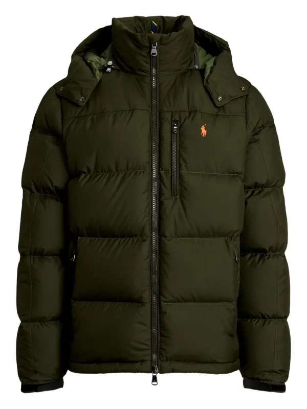 ジャケット・アウター Polo Ralph Lauren hooded puffer jacket Polo Ralph Lauren Hooded Puffer Jacket | Green | FARFETCH CA