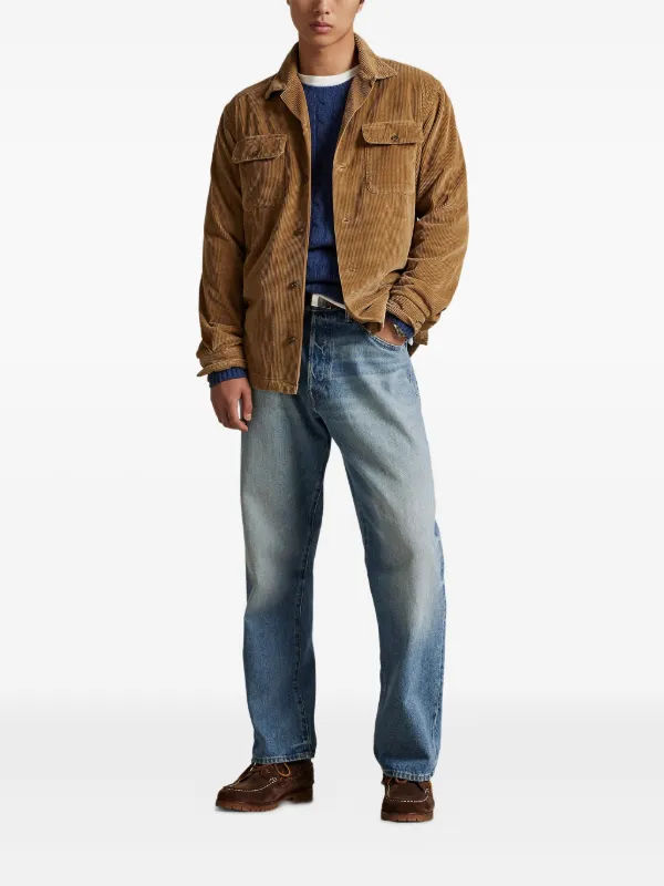 Polo Ralph Lauren コーデュロイ シャツ | ブラウン | FARFETCH JP