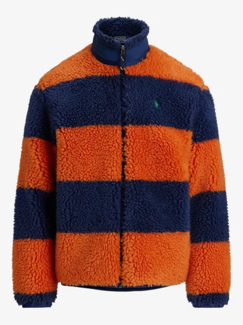 Polo Ralph Lauren striped fleece jacket