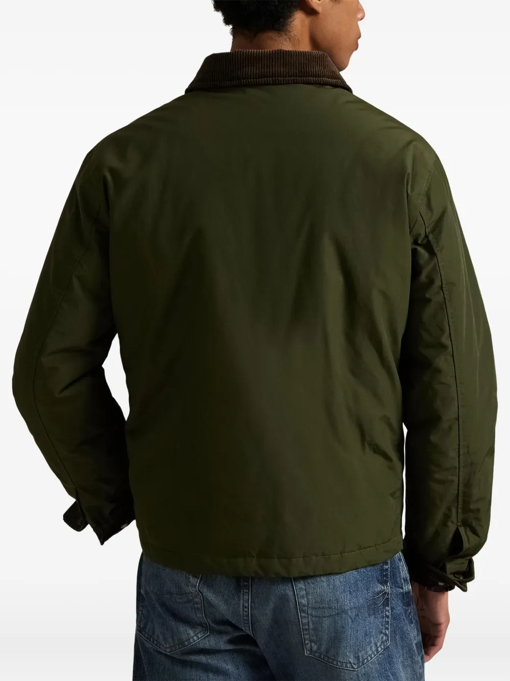 POLO by Ralph Lauren オリーブグリーンジャケットXL 80s Polo Ralph Lauren Oiled Tankers Jacket オリーブ XL ポロ