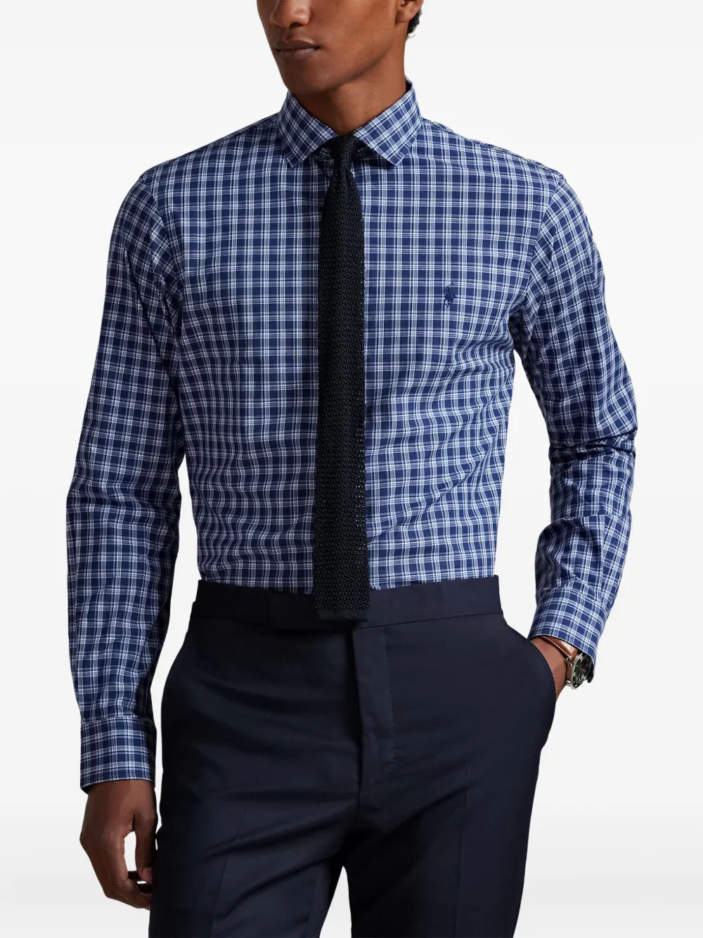 Polo Ralph Lauren Geruit overhemd Blauw