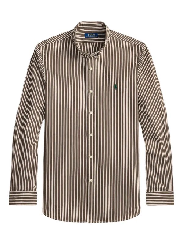 Polo Ralph Lauren ストライプ シャツ | ブラウン | FARFETCH JP