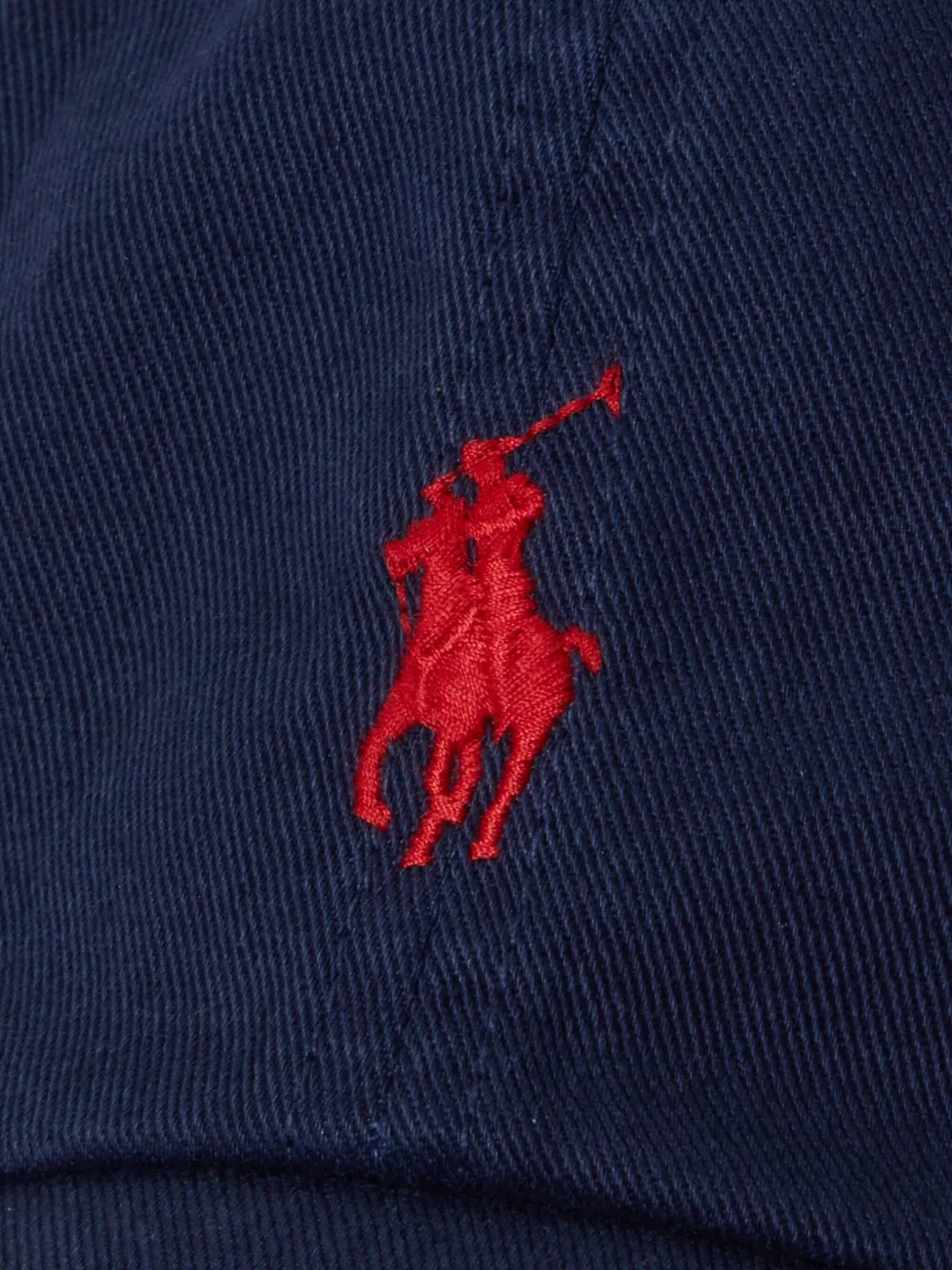 Polo Ralph Lauren Honkbalpet met geborduurd logo Blauw