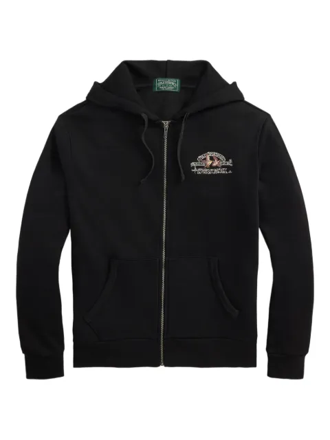 Polo Ralph Lauren embroidered logo zip-up hoodie