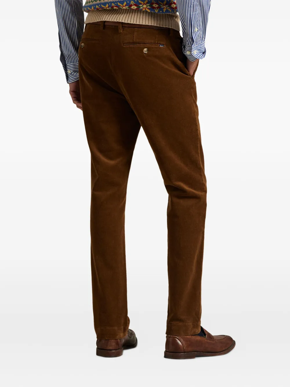 Polo Ralph Lauren Ribfluwelen broek Bruin