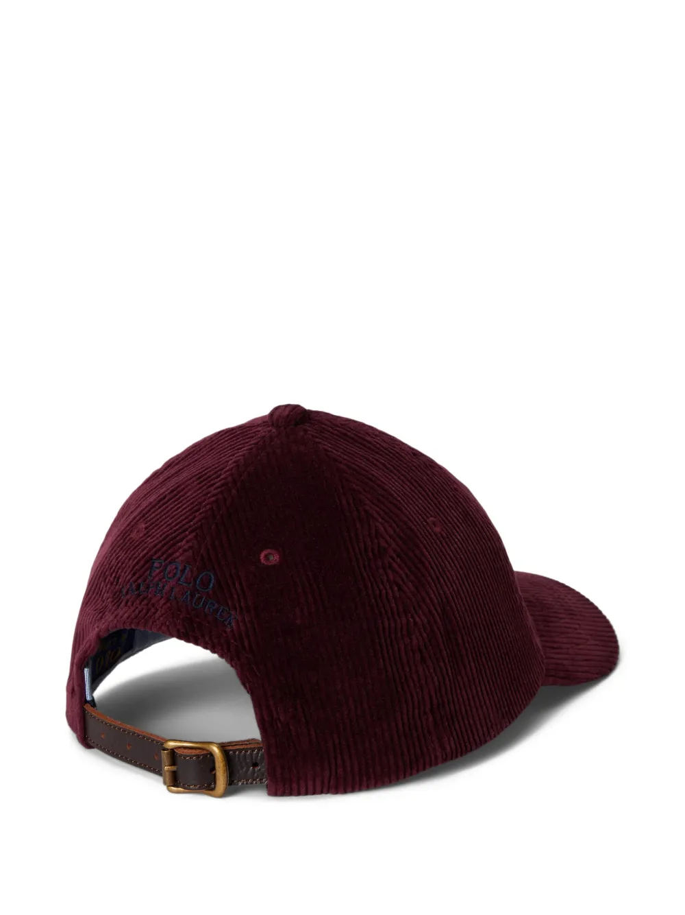 Polo Ralph Lauren Corduroy Baseball Cap In Brown