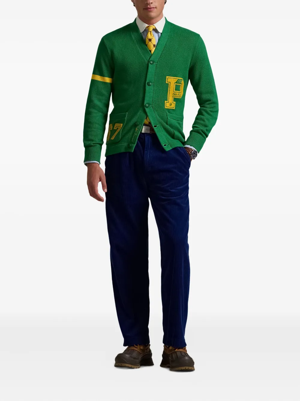 Polo Ralph Lauren Ribfluwelen broek Blauw