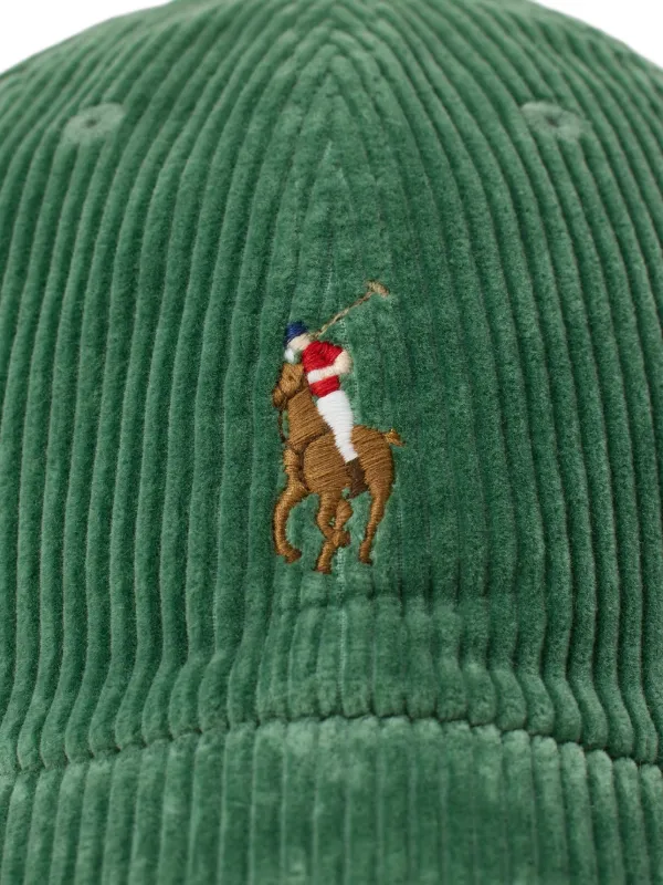 Polo Ralph Lauren コーデュロイ キャップ | グリーン | FARFETCH JP