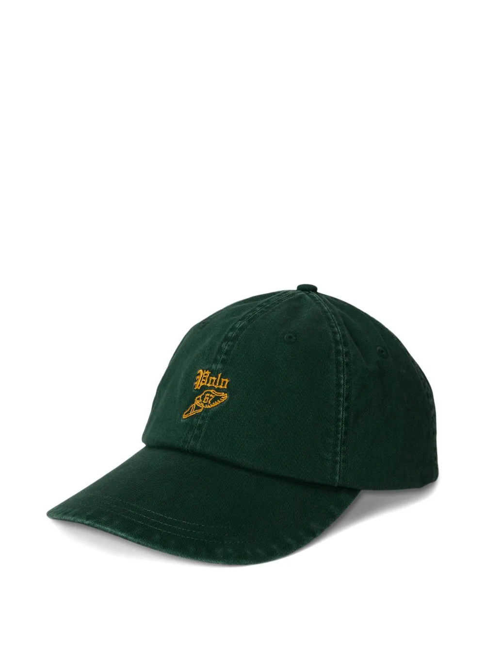 embroidered-logo baseball cap