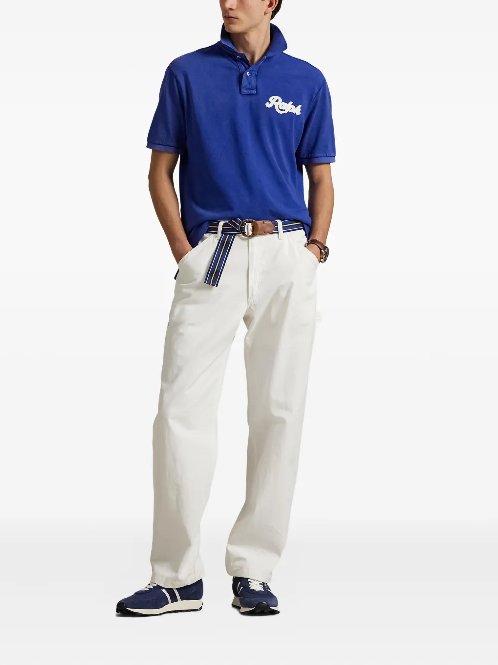 Polo Ralph Lauren Poloshirt met logopatch Blauw