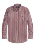 Polo Ralph Lauren striped button-down shirt - Red