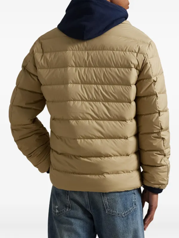 POLO RALPH LAUREN フーデッド ジャケットベージュ Polo Ralph Lauren Matte Padded Jacket | Neutrals | FARFETCH AZ
