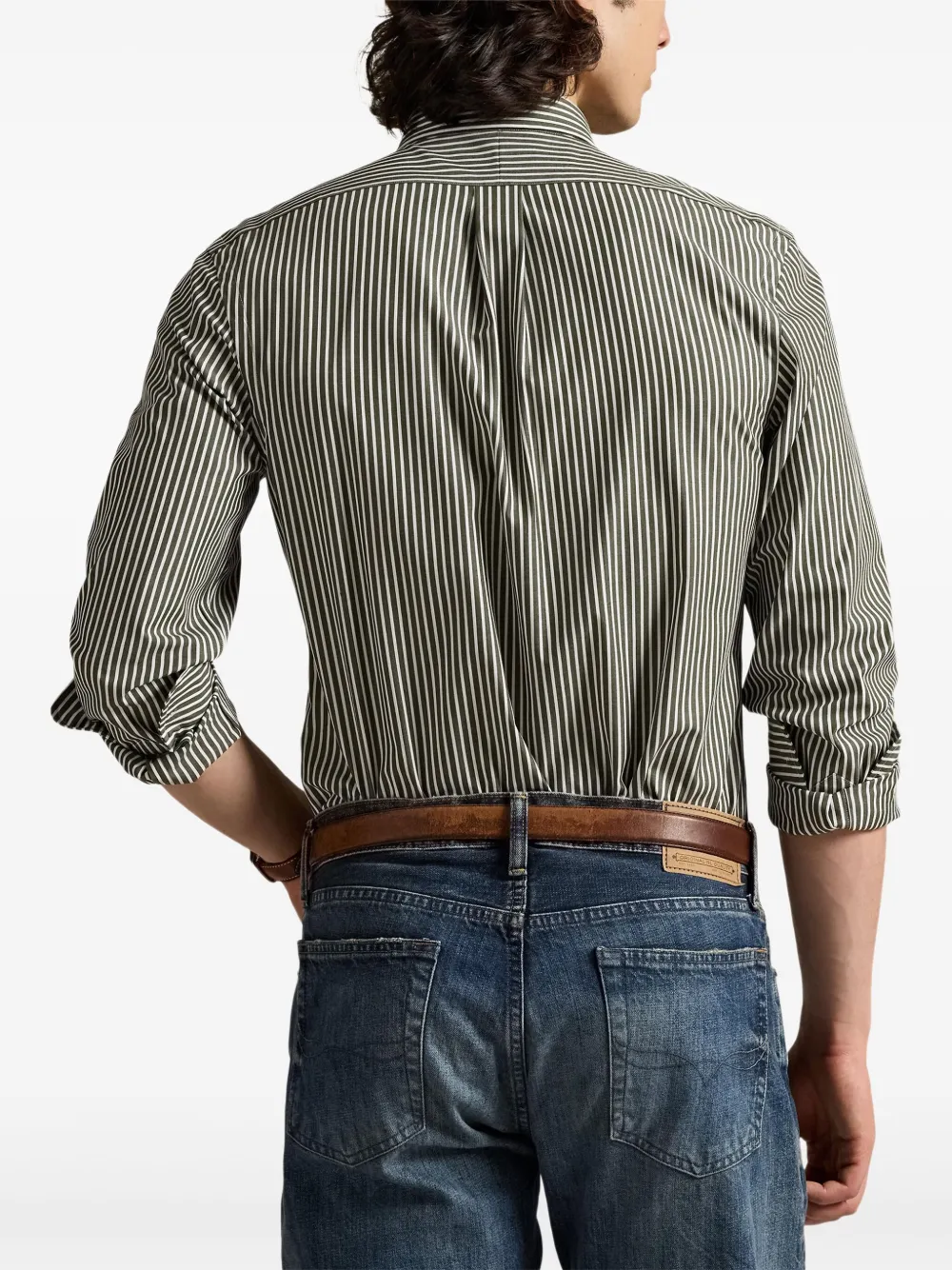 Polo Ralph Lauren Gestreept overhemd Grijs