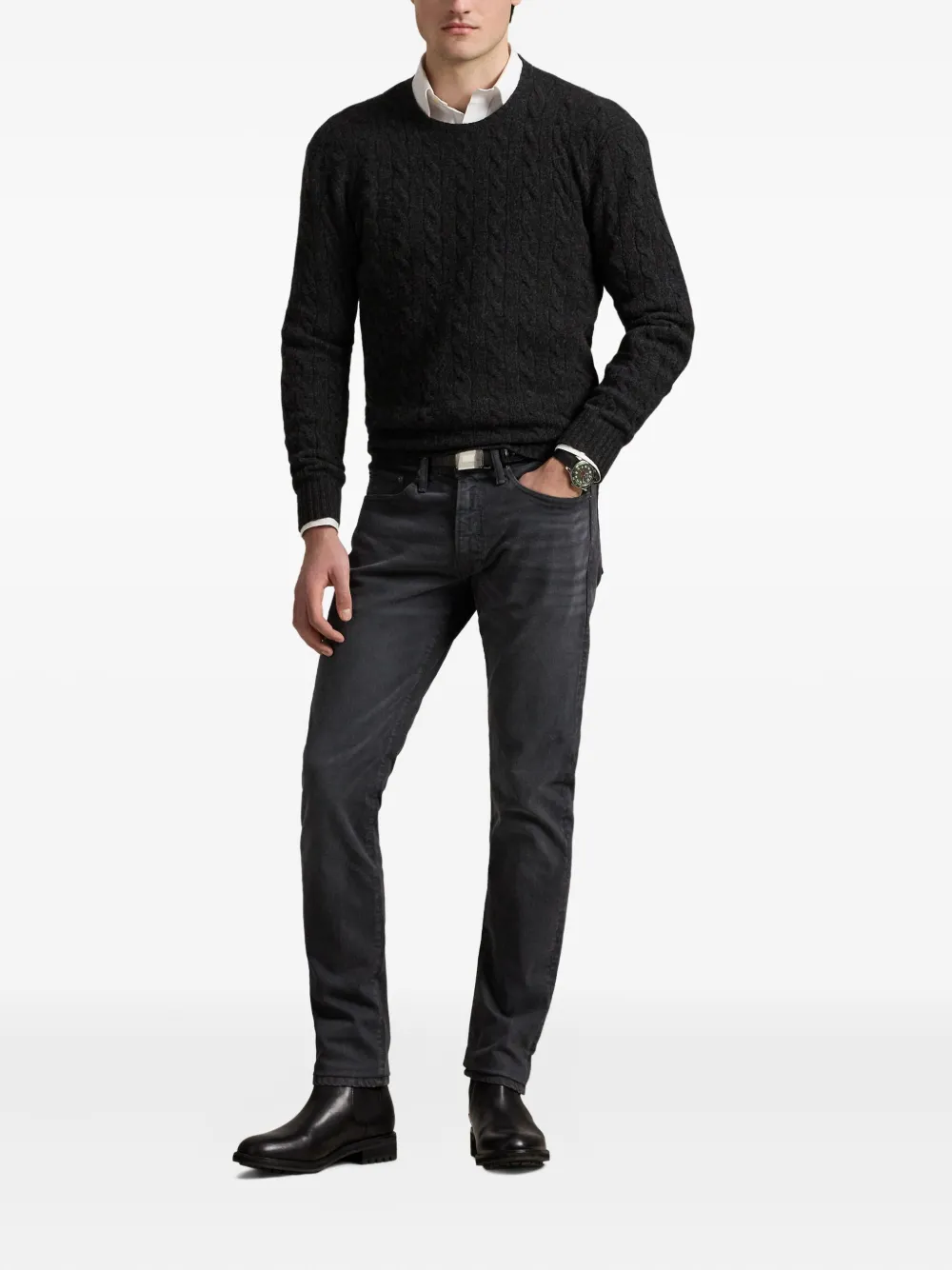 Polo Ralph Lauren Straight jeans Zwart