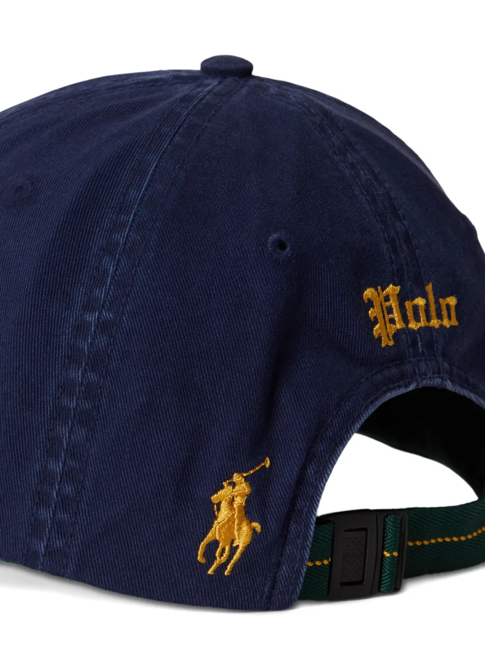 Polo Ralph Lauren Honkbalpet met geborduurd logo Blauw