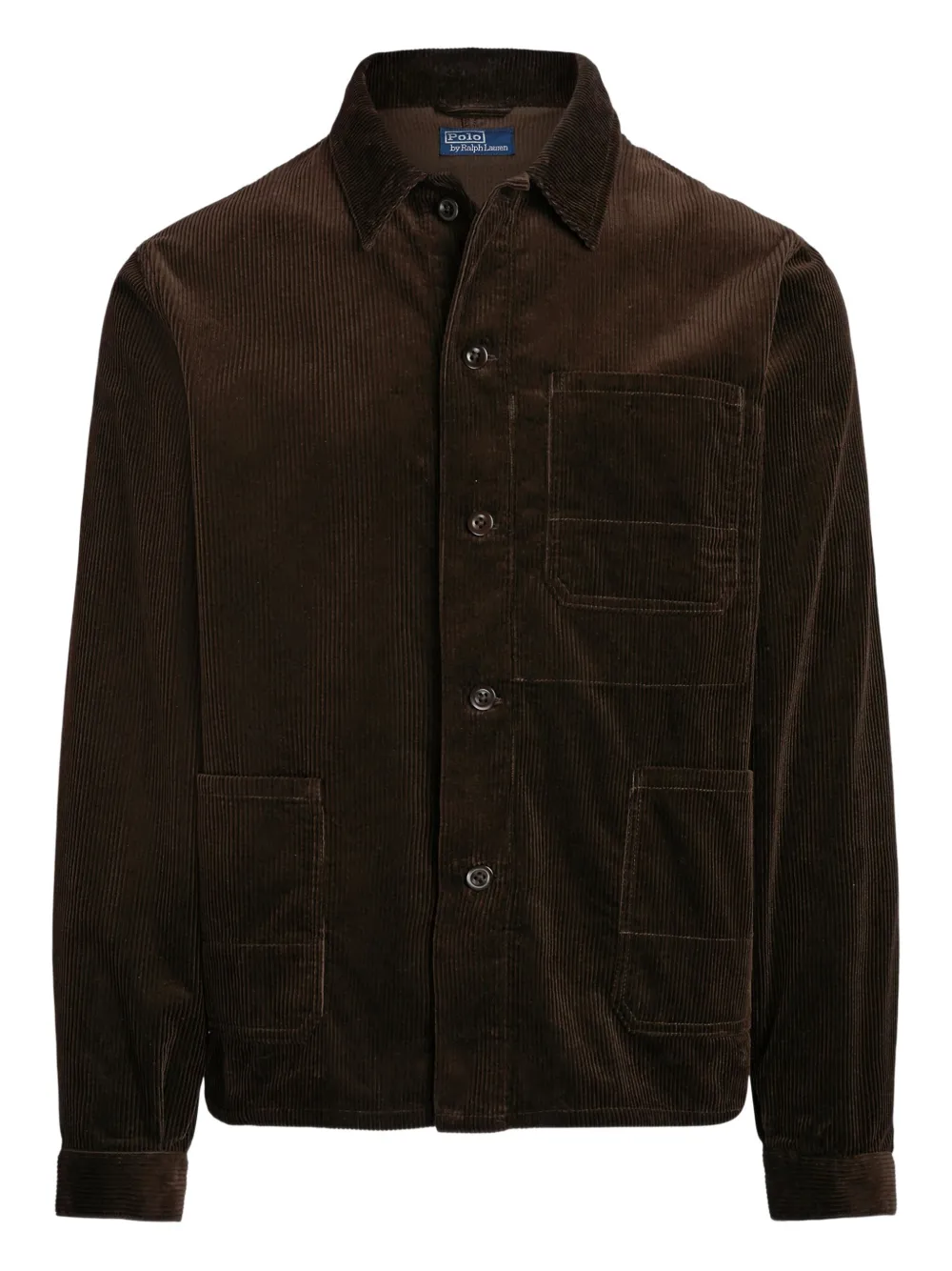 Polo Ralph Lauren corduroy button-up jacket | Brown | Image 1