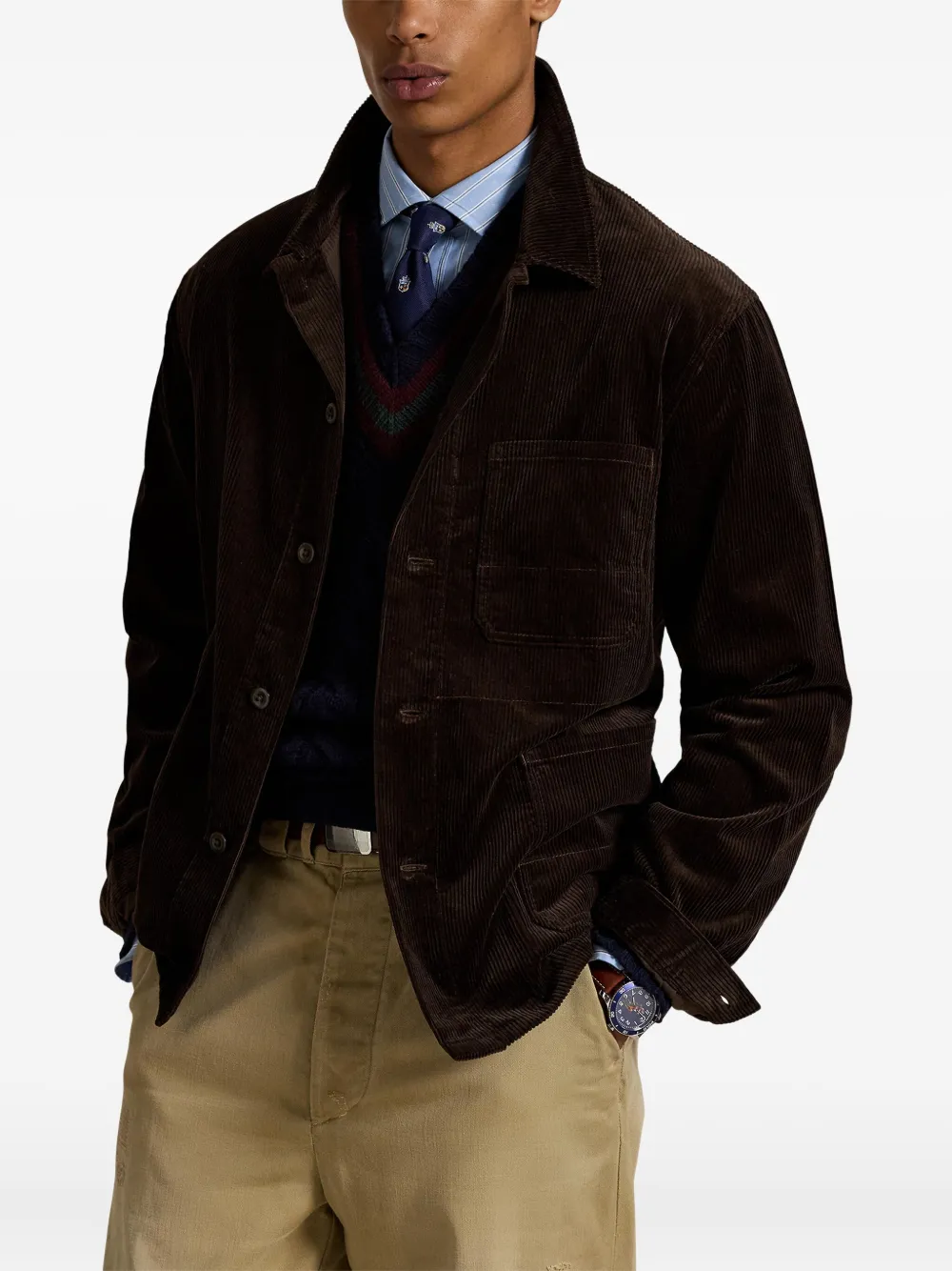 Polo Ralph Lauren コーデュロイ ジャケット | ブラウン | FARFETCH JP
