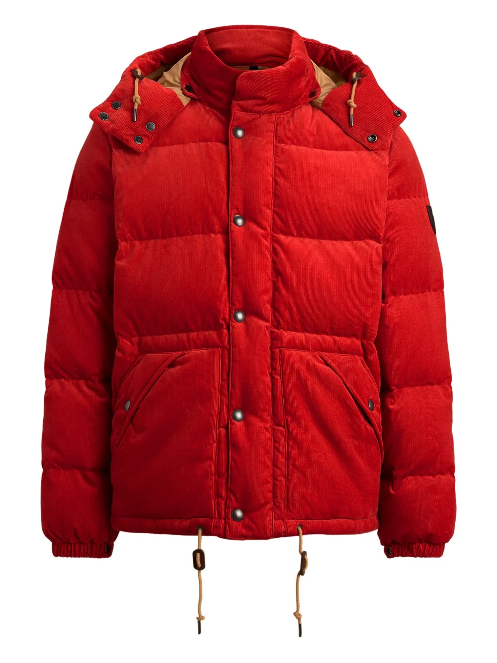 Polo Ralph Lauren corduroy padded jacket | Red | Image 1