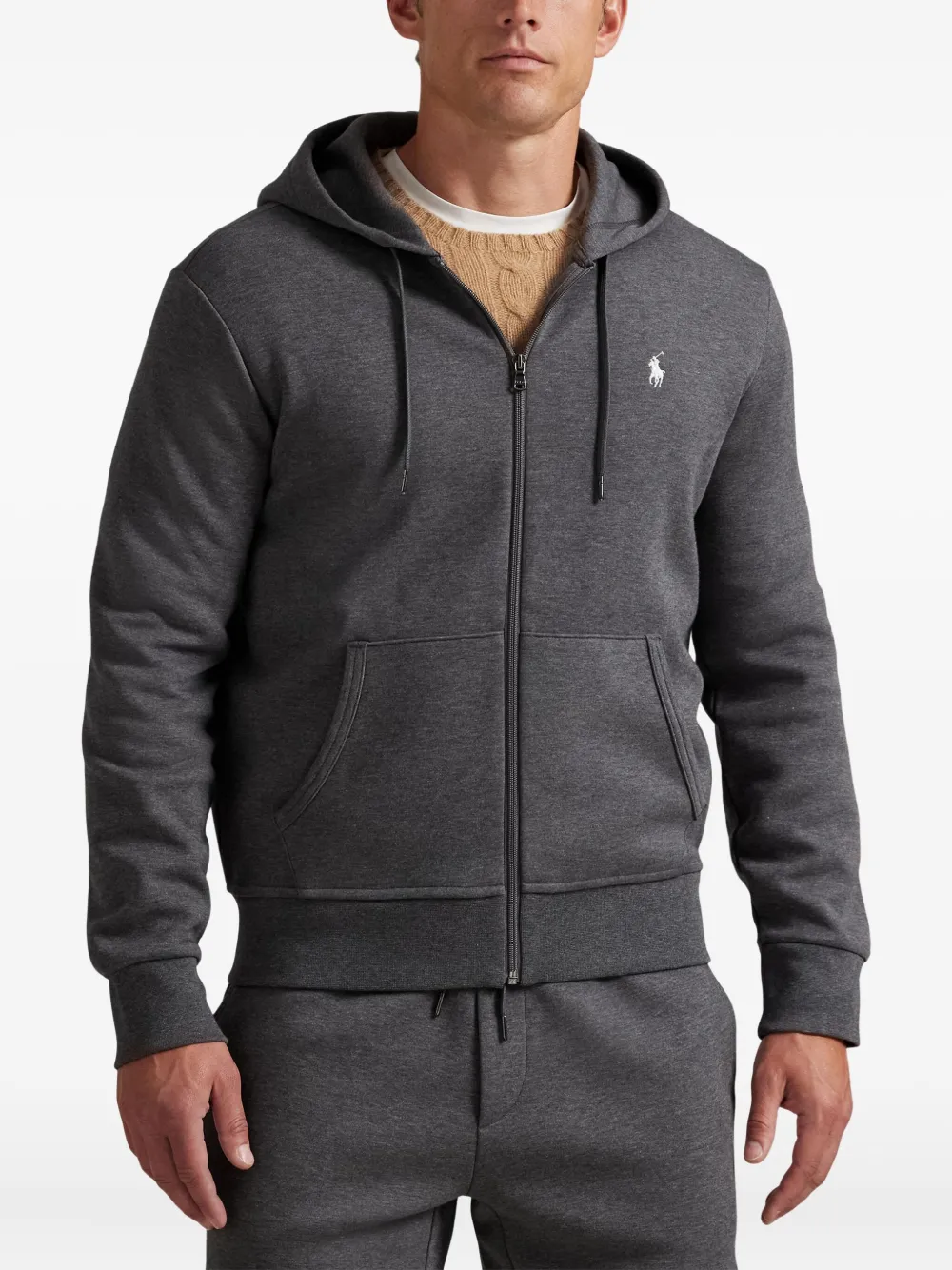 Polo Ralph Lauren Hoodie met rits Grijs