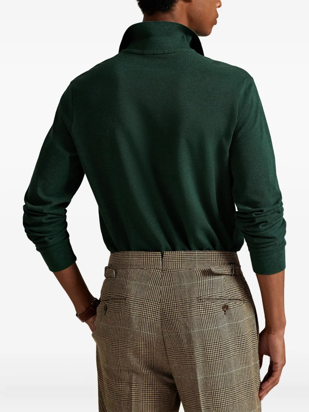 Polo Ralph Lauren Poloshirt met lange mouwen Groen