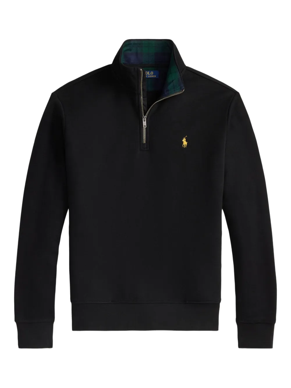 Polo Ralph Lauren Sweater met halve rits Zwart