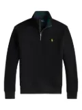 Polo Ralph Lauren half-zip fleece sweatshirt - Black