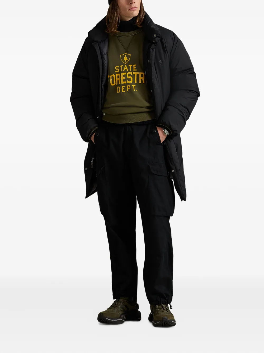 Polo Ralph Lauren abrigo capitonado con cierre en la parte delantera | Abrigos capitonados | Image 2