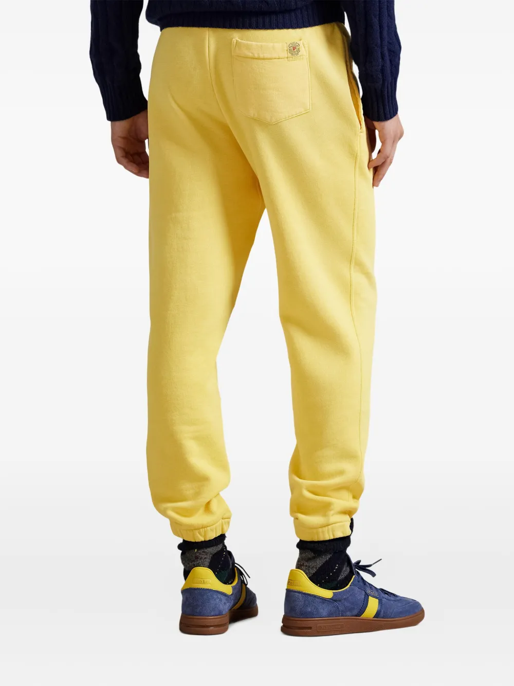 Polo Ralph Lauren Fleece joggingbroek met trekkoord Geel