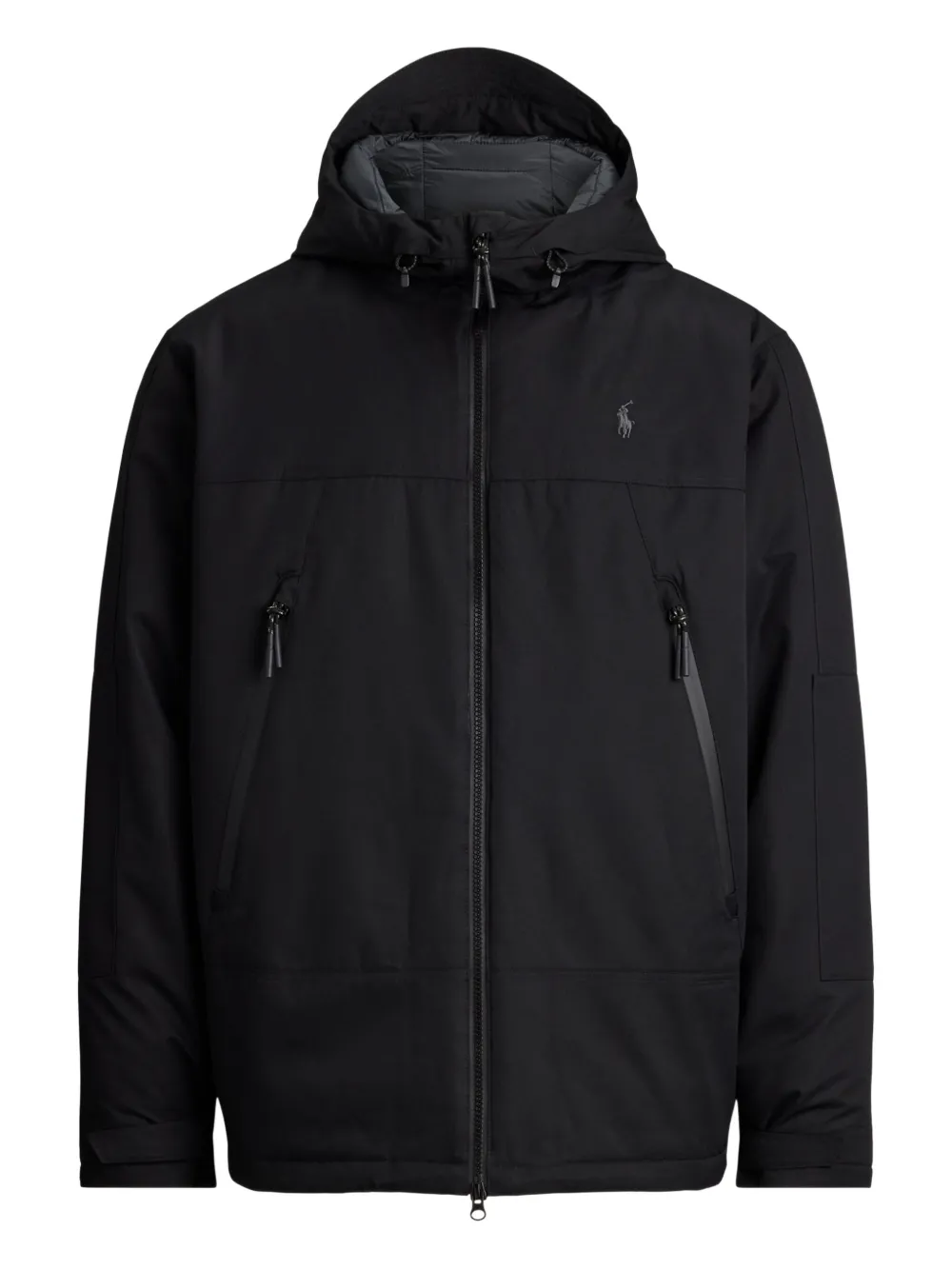 Polo Ralph Lauren insulated hooded windbreaker | Black | Image 1