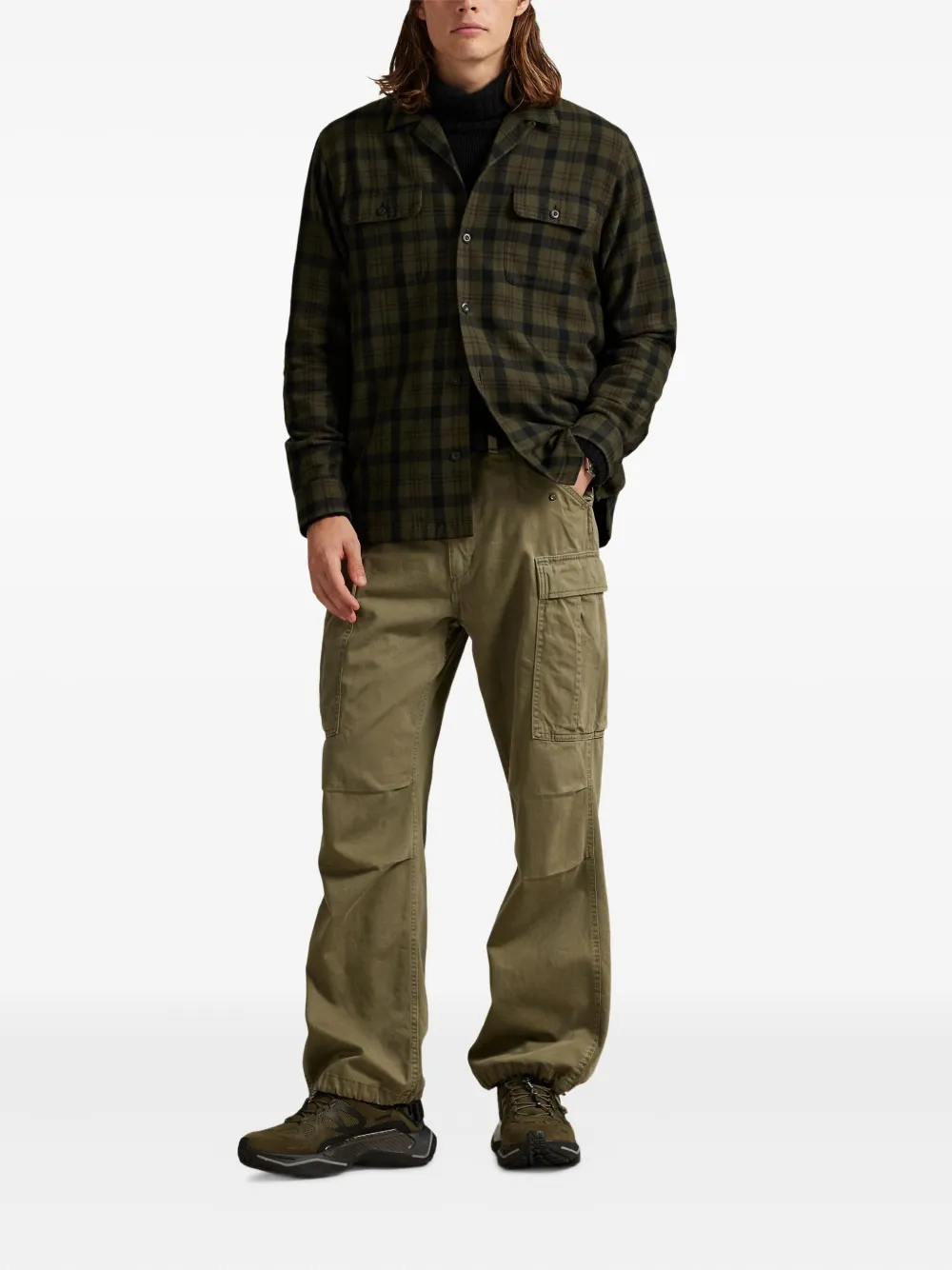 Polo Ralph Lauren Geruit overhemd Groen