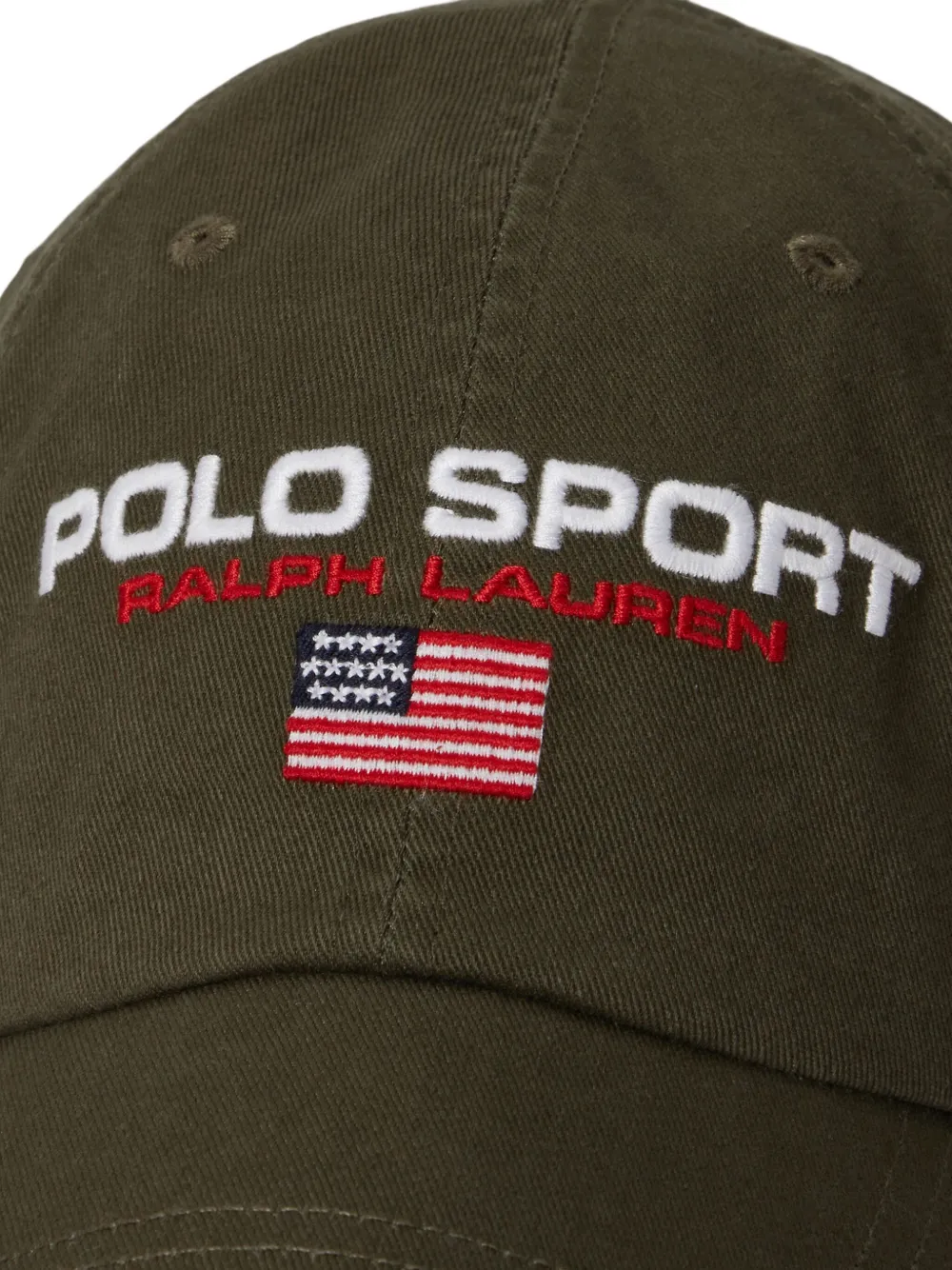 Polo Ralph Lauren Pet met geborduurd logo Groen