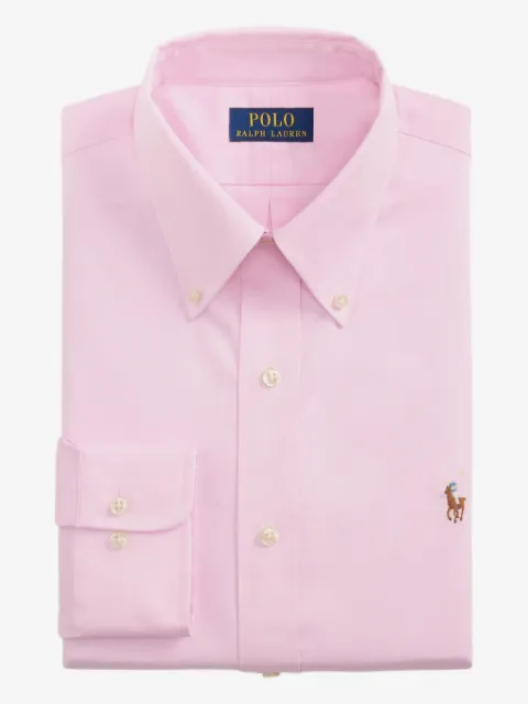 Polo Ralph Lauren camisa manga larga con logo bordado