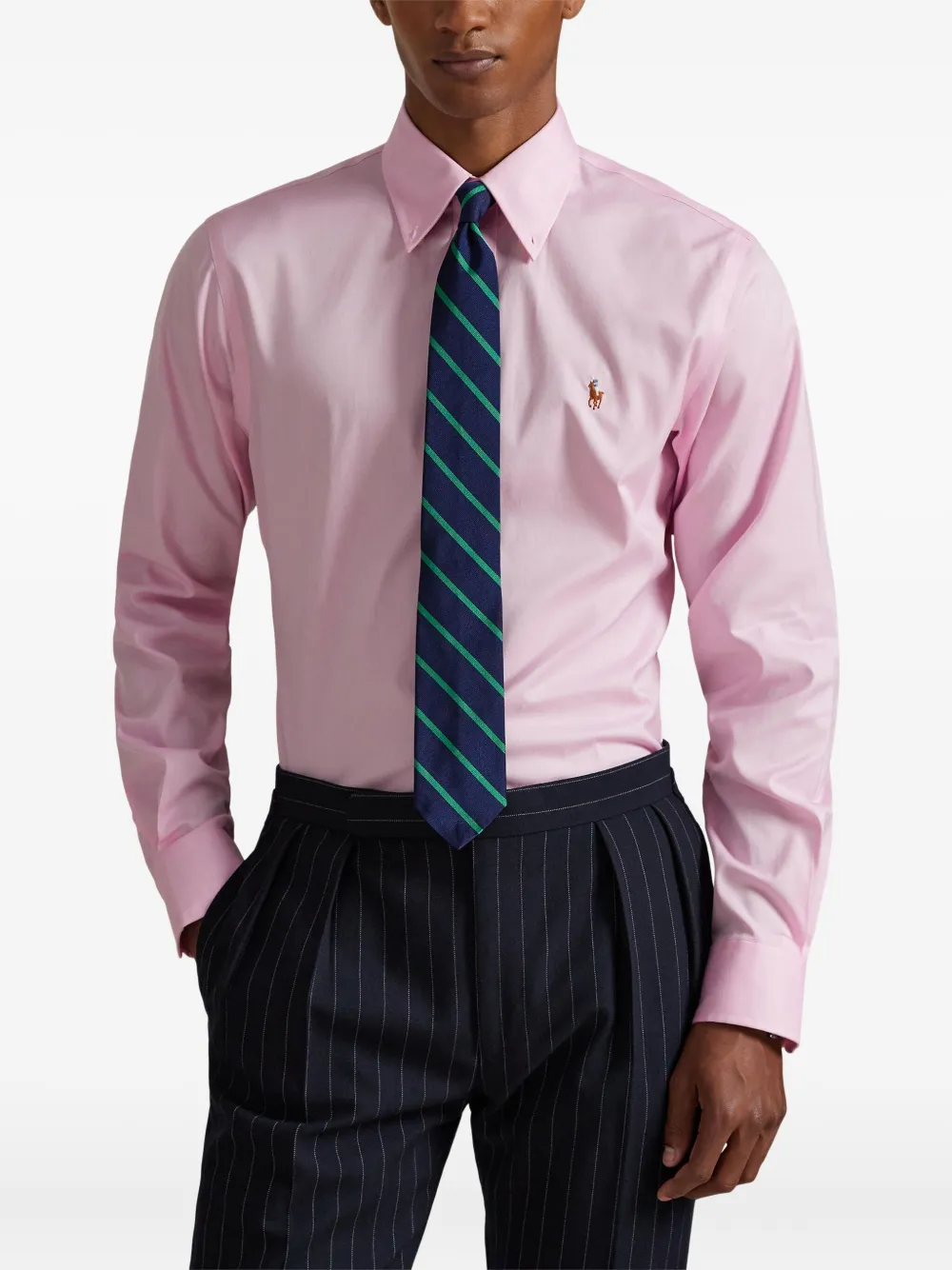 Polo Ralph Lauren Overhemd met borduurwerk Roze
