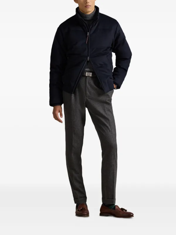 Polo Ralph Lauren キルティング ボンバージャケット | ブルー