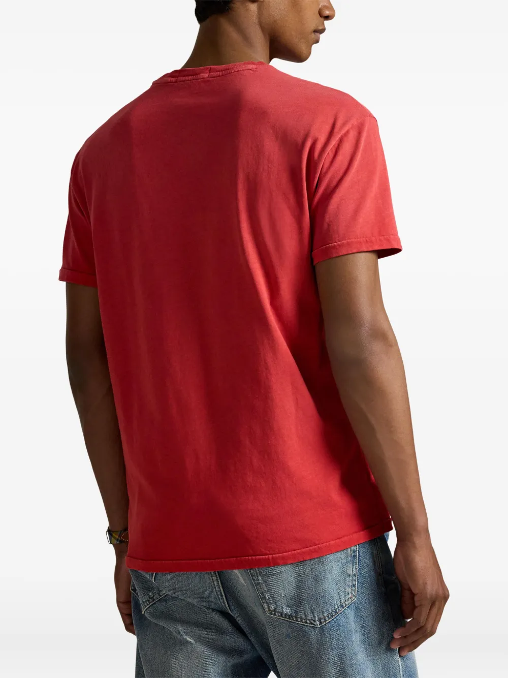 Polo Ralph Lauren Logo-print T-shirt In Red