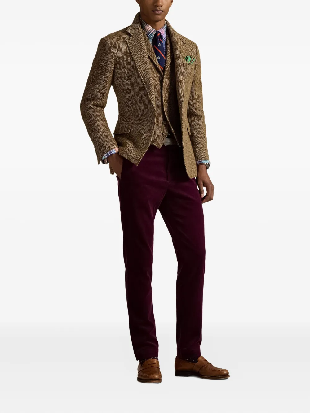 Polo Ralph Lauren Straight broek Rood