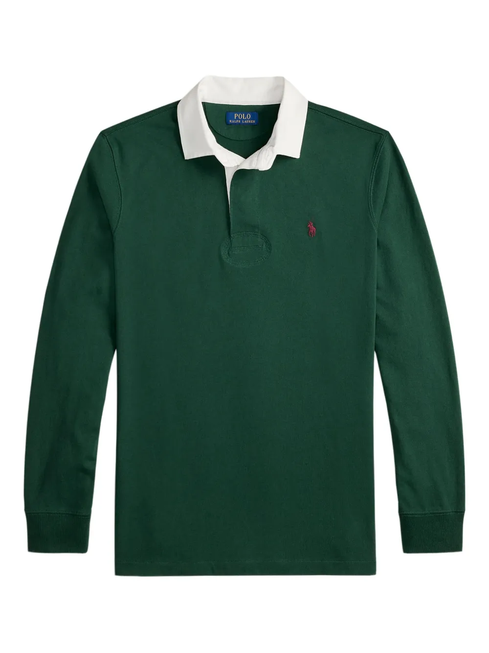 Polo Ralph Lauren The Iconic Rugby poloshirt met lange mouwen Groen
