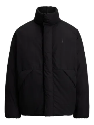 POLO RALPH LAUREN ナイロンジャケット ロゴ 黒 中古・古着通販】POLO RALPH LAUREN (ポロ・ラルフローレン) ナイロン