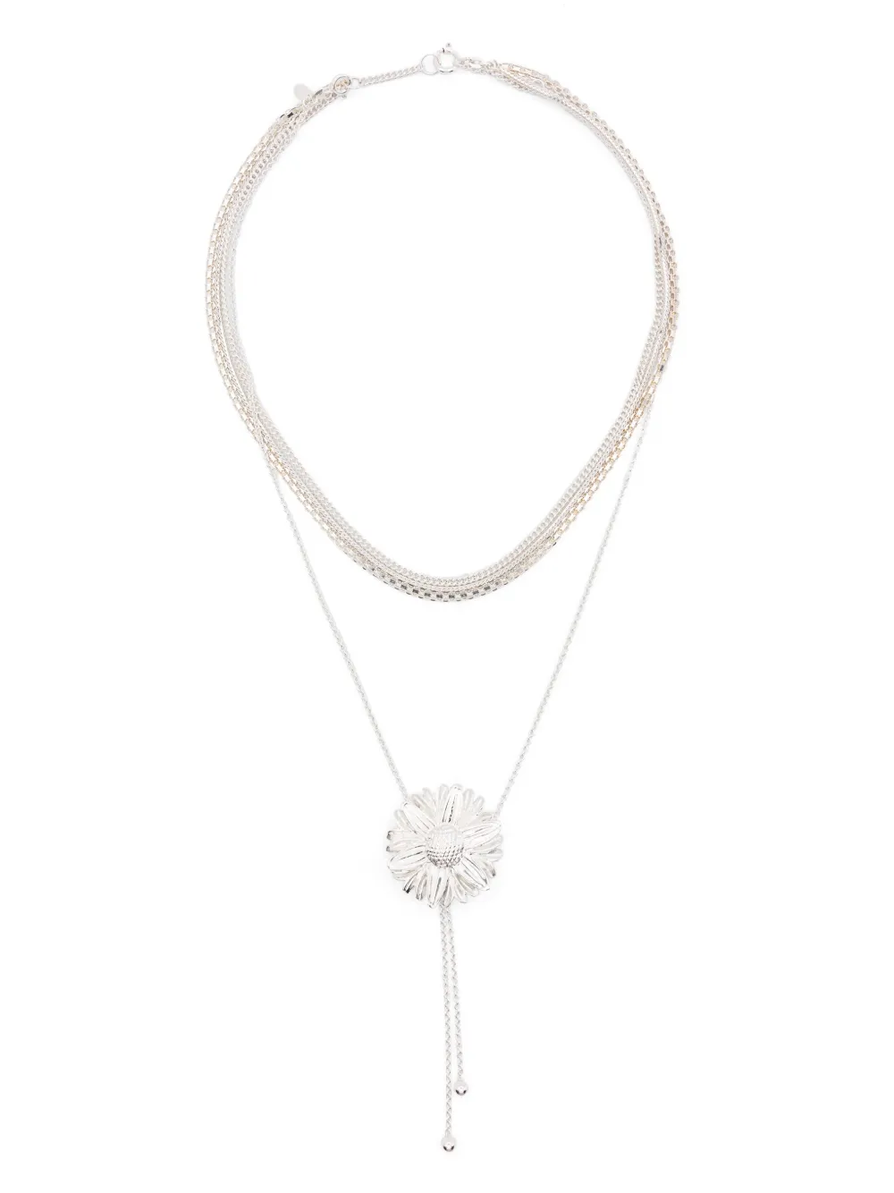 Wouters & Hendrix Daisy layered necklace | plateado | Image 1
