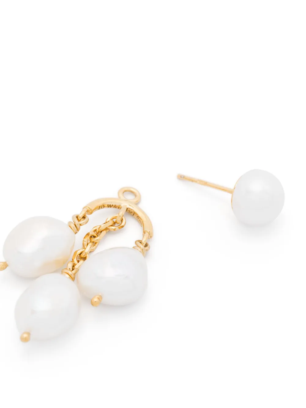 Wouters & Hendrix pearl-embellished earrings - Goud