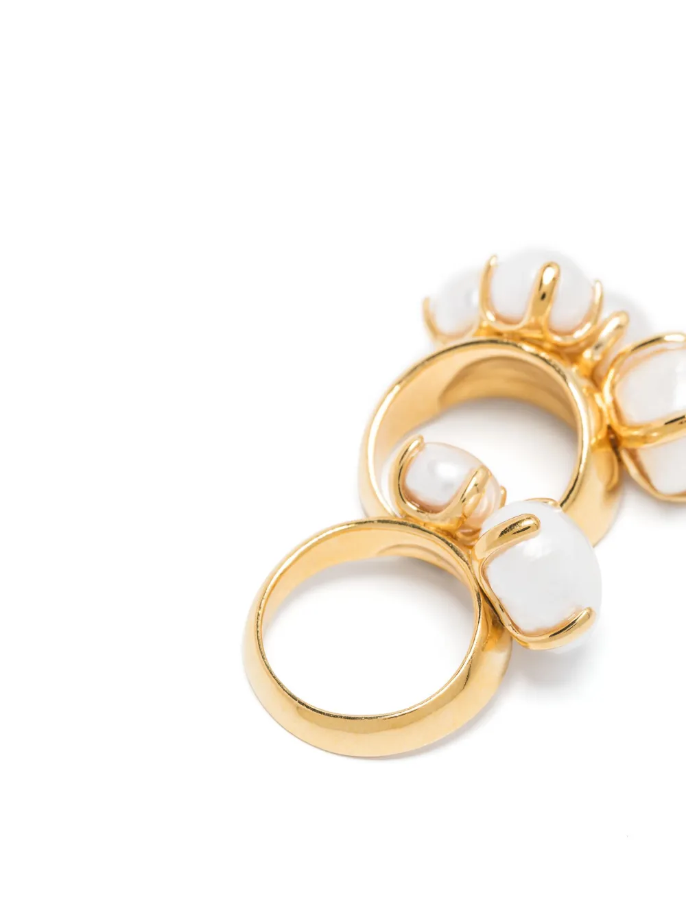 Wouters & Hendrix Statement ring ensemble with pearls | Image 2