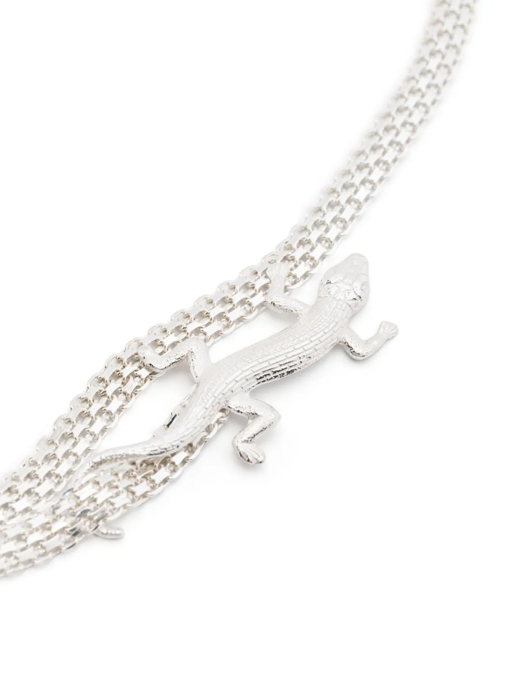 Wouters & Hendrix Double chain necklace with Salamander | Image 2