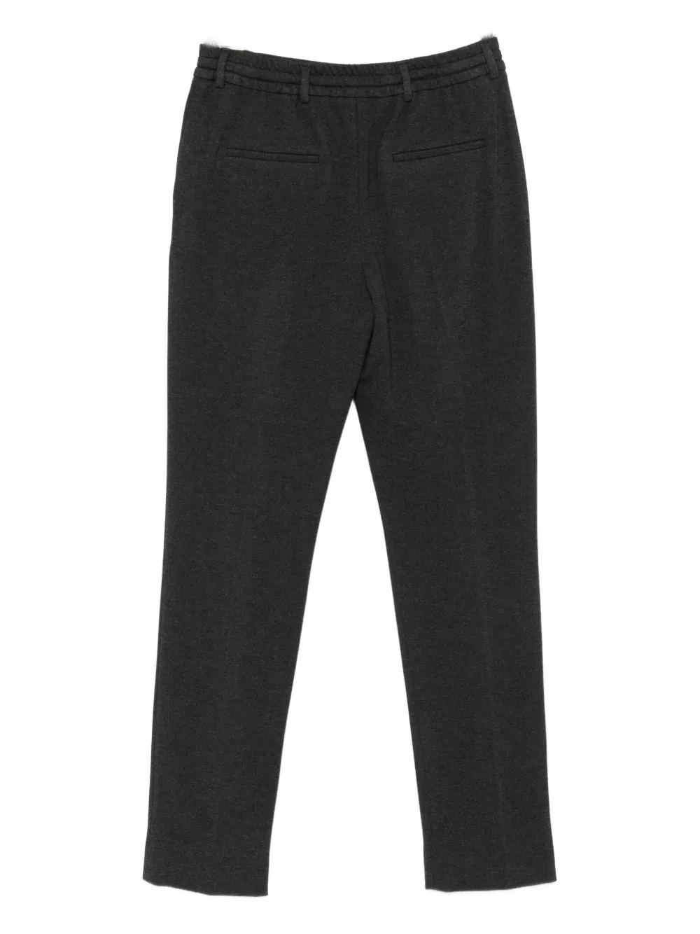 Eleventy Drawstring-waist Track Pants In Black