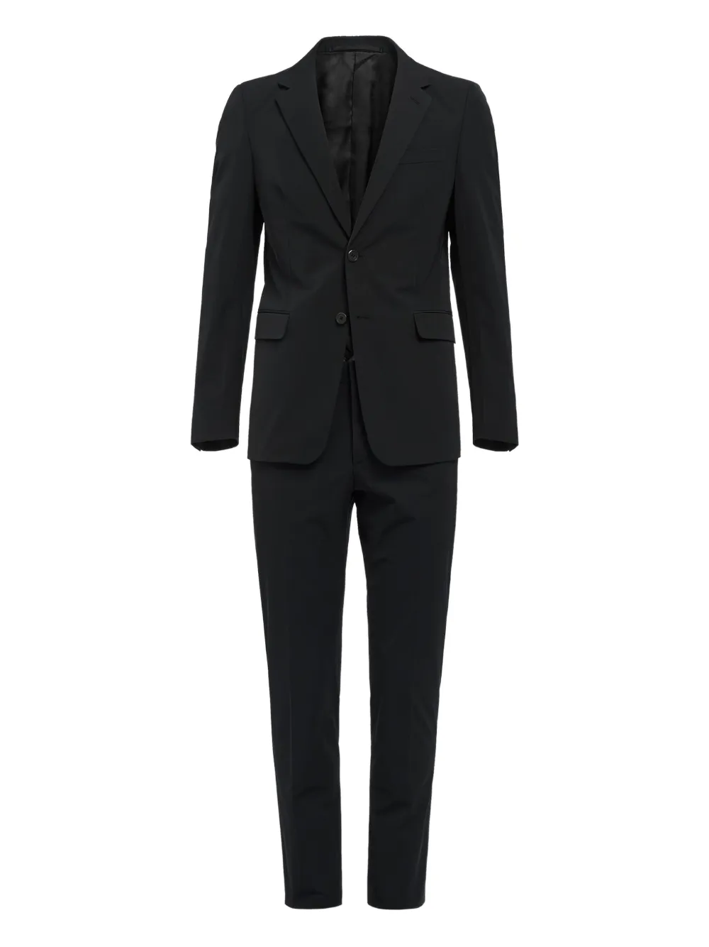 Prada Single-breasted Suit In Multi