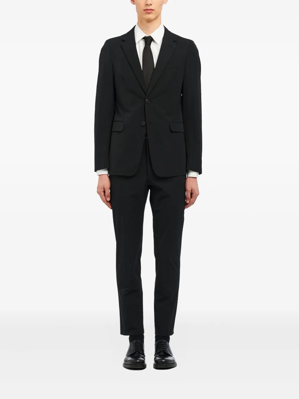 Prada Single-breasted Suit In Multi