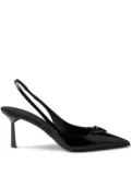 Prada slingback patent leather pumps - Black
