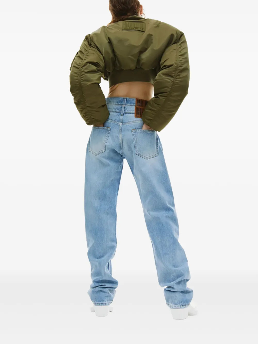 VTMNTS Jeans met dubbele taille - Blauw