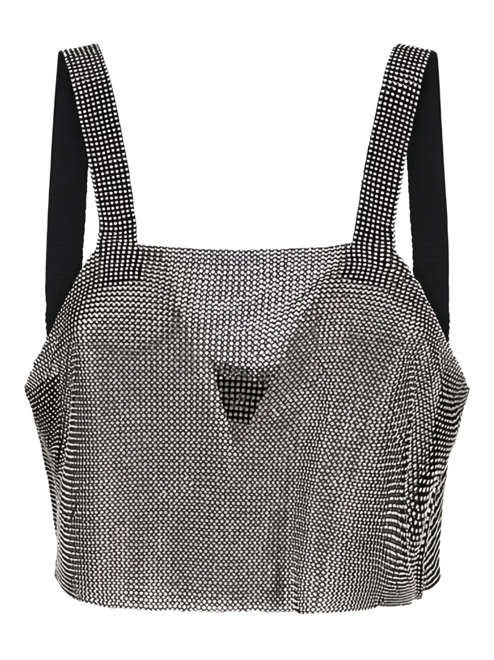 embellished chainmail top