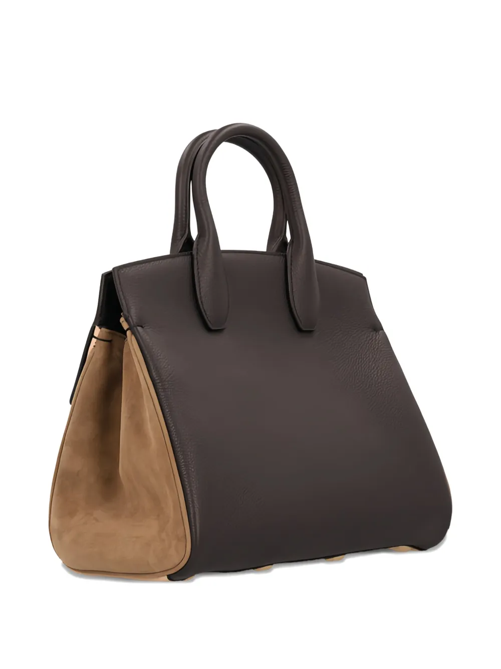 Ferragamo Studio two-tone tote bag Beige
